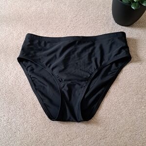 Christina Swim Bottoms Women's Size Small Black Bikini Bottoms NWOT